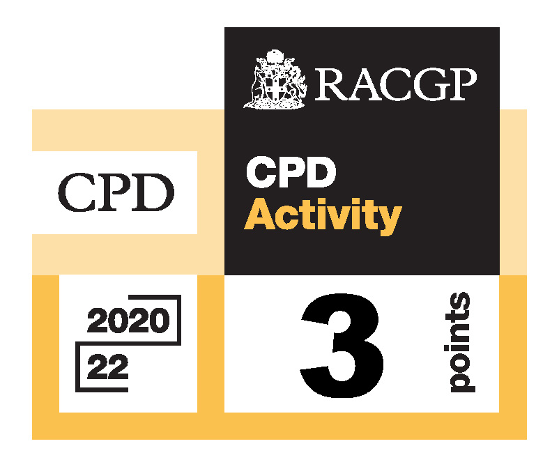 RACGP CPD - CPD Activity logo 3 points 20-22