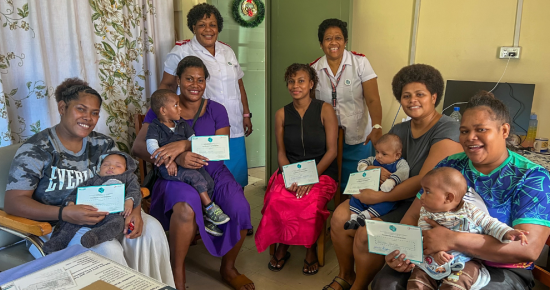Fieldwork completed for hexavalent vaccine post-introduction evaluation in Fiji
