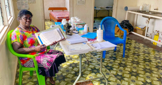 Supporting frontline vaccinators on the edge of Solomon Islands